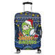 Canberra Raiders Christmas Custom Luggage Cover - Christmas Knit Patterns Vintage Jersey Ugly Luggage Cover