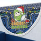 Canberra Raiders Christmas Custom Beach Blanket - Christmas Knit Patterns Vintage Jersey Ugly Beach Blanket