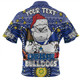 Canterbury-Bankstown Bulldogs Christmas Custom Zip Polo Shirt - Christmas Knit Patterns Vintage Jersey Ugly Zip Polo Shirt