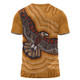 Australia Eagle Aboriginal T-shirt - Aboriginal Eagles With Dot Painting Pattern T-shirt