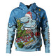 Cronulla-Sutherland Sharks Christmas Custom Hoodie - Let's Get Lit Chrisse Pressie Hoodie