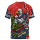 Sydney Roosters Christmas Custom T-Shirt - Let's Get Lit Chrisse Pressie T-Shirt