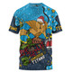 Gold Coast Titans Christmas Custom T-shirt - Let's Get Lit Chrisse Pressie T-shirt