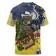 North Queensland Cowboys Christmas Custom T-shirt - Let's Get Lit Chrisse Pressie T-shirt