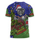 New Zealand Warriors Christmas Custom T-shirt - Let's Get Lit Chrisse Pressie T-shirt