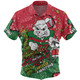 South Sydney Rabbitohs Custom Hawaiian Shirt - Let's Get Lit Chrisse Pressie Hawaiian Shirt