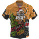 Wests Tigers Christmas Custom Hawaiian Shirt - Let's Get Lit Chrisse Pressie Hawaiian Shirt