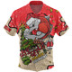 Redcliffe Dolphins Christmas Custom Hawaiian Shirt - Let's Get Lit Chrisse Pressie Hawaiian Shirt