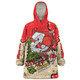 Redcliffe Dolphins Christmas Custom Snug Hoodie - Let's Get Lit Chrisse Pressie Snug Hoodie