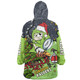 Canberra Raiders Christmas Custom Snug Hoodie - Let's Get Lit Chrisse Pressie Snug Hoodie