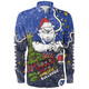 Canterbury-Bankstown Bulldogs Christmas Custom Long Sleeve Shirt - Let's Get Lit Chrisse Pressie Long Sleeve Shirt