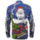 Canterbury-Bankstown Bulldogs Christmas Custom Long Sleeve Shirt - Let's Get Lit Chrisse Pressie Long Sleeve Shirt