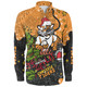 Wests Tigers Christmas Custom Long Sleeve Shirt - Let's Get Lit Chrisse Pressie Long Sleeve Shirt