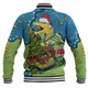 Parramatta Eels Christmas Custom Baseball Jacket - Let's Get Lit Chrisse Pressie Baseball Jacket