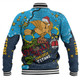 Gold Coast Titans Christmas Custom Baseball Jacket - Let's Get Lit Chrisse Pressie Baseball Jacket