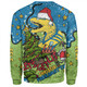 Parramatta Eels Christmas Custom Sweatshirt - Let's Get Lit Chrisse Pressie Sweatshirt