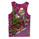 Queensland Cane Toads Christmas Custom Men Singlet - Let's Get Lit Chrisse Pressie Men Singlet