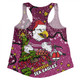 Manly Warringah Sea Eagles Christmas Custom Women Racerback Singlet - Let's Get Lit Chrisse Pressie Women Racerback Singlet