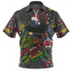 Penrith Panthers Christmas Custom Zip Polo Shirt - Let's Get Lit Chrisse Pressie Zip Polo Shirt