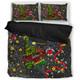 Penrith Panthers Christmas Custom Bedding Set - Let's Get Lit Chrisse Pressie Bedding Set