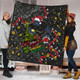 Penrith Panthers Christmas Custom Quilt - Let's Get Lit Chrisse Pressie Quilt