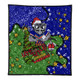 New Zealand Warriors Christmas Custom Quilt - Let's Get Lit Chrisse Pressie Quilt