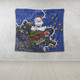 Canterbury-Bankstown Bulldogs Christmas Custom Tapestry - Let's Get Lit Chrisse Pressie Tapestry