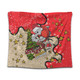 Redcliffe Dolphins Christmas Custom Tapestry - Let's Get Lit Chrisse Pressie Tapestry