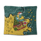 Australia Wallabies Christmas Custom Tapestry - Let's Get Lit Chrisse Pressie Tapestry