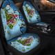 Cronulla-Sutherland Sharks Christmas Custom Car Seat Cover - Let's Get Lit Chrisse Pressie Car Seat Cover