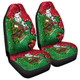 South Sydney Rabbitohs Custom Car Seat Cover - Let's Get Lit Chrisse Pressie Car Seat Cover