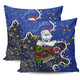 Canterbury-Bankstown Bulldogs Christmas Custom Pillow Cases - Let's Get Lit Chrisse Pressie Pillow Cases