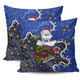 Cronulla-Sutherland Sharks Christmas Custom Pillow Cases - Let's Get Lit Chrisse Pressie Pillow Cases