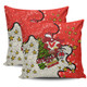 St. George Illawarra Dragons Christmas Custom Pillow Cases - Let's Get Lit Chrisse Pressie Pillow Cases