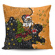 Wests Tigers Christmas Custom Pillow Cases - Let's Get Lit Chrisse Pressie Pillow Cases