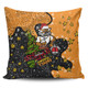 Wests Tigers Christmas Custom Pillow Cases - Let's Get Lit Chrisse Pressie Pillow Cases