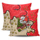 Redcliffe Dolphins Christmas Custom Pillow Cases - Let's Get Lit Chrisse Pressie Pillow Cases