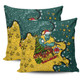 Australia Wallabies Christmas Custom Pillow Cases - Let's Get Lit Chrisse Pressie Pillow Cases