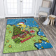 Parramatta Eels Christmas Custom Area Rug - Let's Get Lit Chrisse Pressie Area Rug