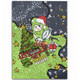 Canberra Raiders Christmas Custom Area Rug - Let's Get Lit Chrisse Pressie Area Rug