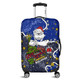 Canterbury-Bankstown Bulldogs Christmas Custom Luggage Cover - Let's Get Lit Chrisse Pressie Luggage Cover