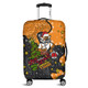 Wests Tigers Christmas Custom Luggage Cover - Let's Get Lit Chrisse Pressie Luggage Cover