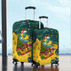 Australia Wallabies Christmas Custom Luggage Cover - Let's Get Lit Chrisse Pressie Luggage Cover