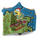Parramatta Eels Christmas Custom Hooded Blanket - Let's Get Lit Chrisse Pressie Hooded Blanket
