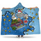 New South Wales Cockroaches Christmas Custom Hooded Blanket - Let's Get Lit Chrisse Pressie Hooded Blanket