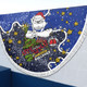 Canterbury-Bankstown Bulldogs Christmas Custom Beach Blanket - Let's Get Lit Chrisse Pressie Beach Blanket