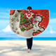 St. George Illawarra Dragons Christmas Custom Beach Blanket - Let's Get Lit Chrisse Pressie Beach Blanket