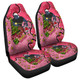 Penrith Panthers Christmas Custom Car Seat Cover - Let's Get Lit Chrisse Pressie Pink Car Seat Cover