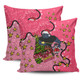 Penrith Panthers Christmas Custom Pillow Cases - Let's Get Lit Chrisse Pressie Pink Pillow Cases