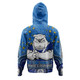 Canterbury-Bankstown Bulldogs Custom Hoodie - Custom With Aboriginal Inspired Style Of Dot Painting Patterns  Hoodie